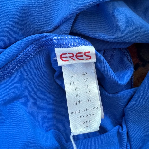 Blue Women's One Piece Swimsuit - Picture 4 of 8